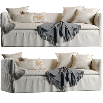 Sofa Maison de Vacances Boho 240 White