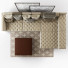 Sofa und Dekoration Frigerio Miller - Foster117