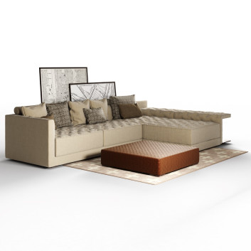 Canapé et décoration Frigerio Miller