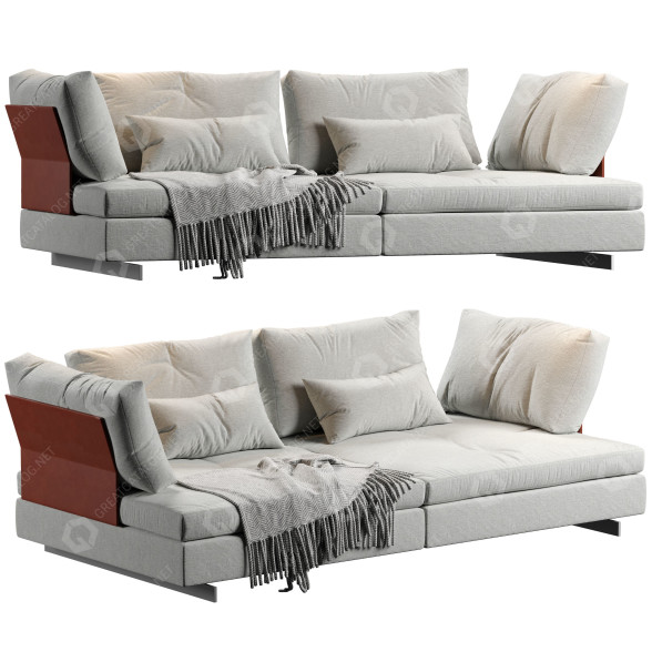 Sofa Bonaldo Gossip model 3D