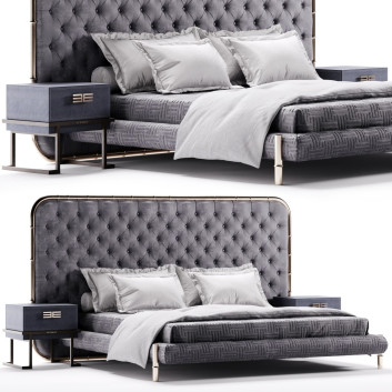 Ліжко та тумбочки Etro Delfi Home Interiors