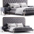 Łóżka i stoliki nocne Etro Delfi Home Interiors - Sergey Gnatyk