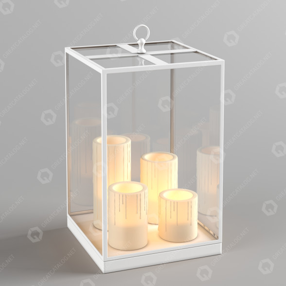 Lampe Authentage Bellefeu Vitrine Lantern 3D-Modell
