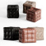 Osmanisch Leather Poufe - Busar