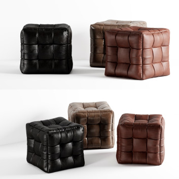 Пуф Leather Poufe