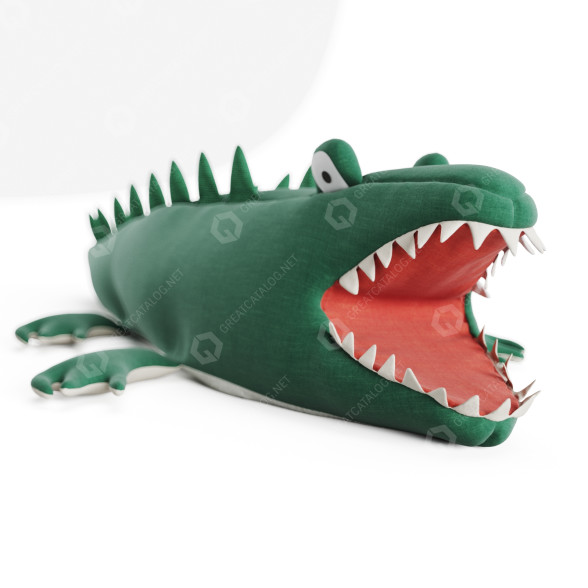 Spielzeug Meri Meri Crocodile 3D-Modell