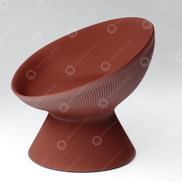 Sillón Plust Fade Relax Modelo 3D