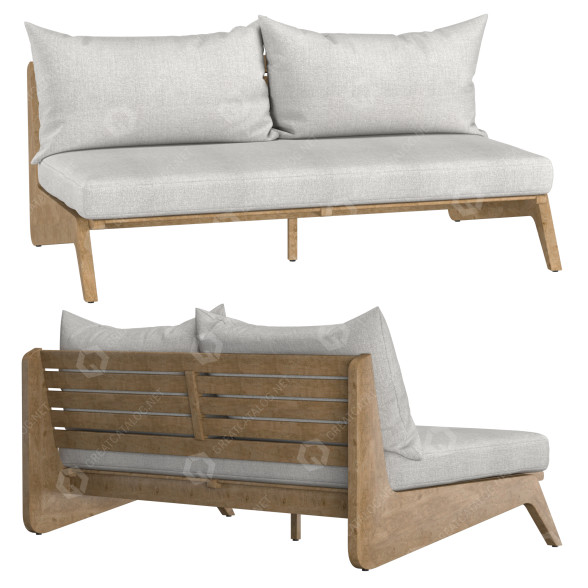 Диван Harbour Outdoor MLB 2 Seater 3D модель