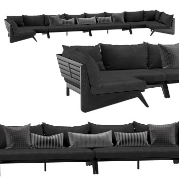 Диван Harbour Outdoor MLB 3 Seater