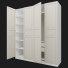 Шафа IKEA Pax Flisberget - polychalena