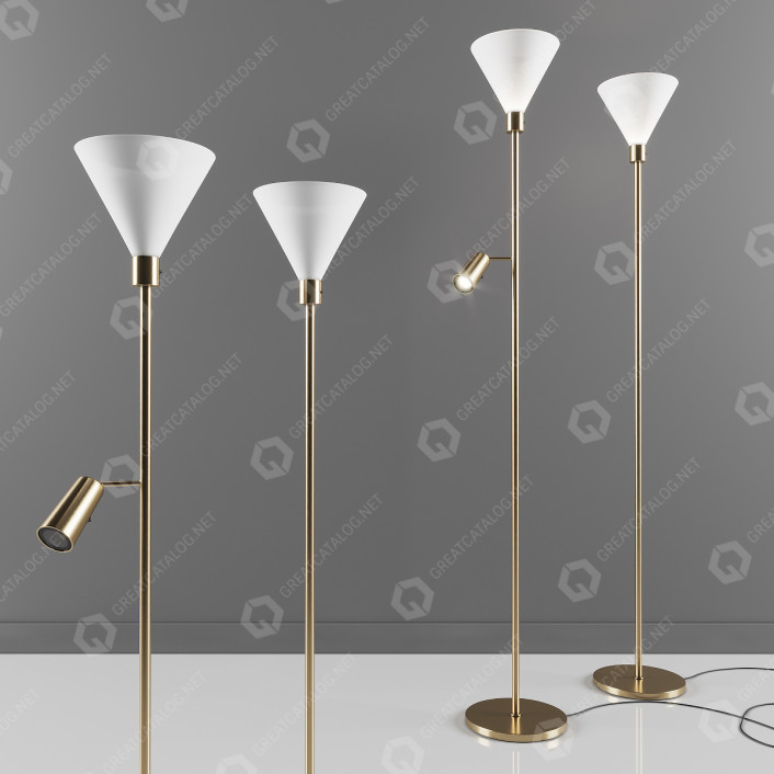 Floor Lamp IKEA Flugbo 3D model #3890 | GreatCatalog