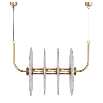 Chandelier  Pikart Lights Sprinkled Glass 3D model