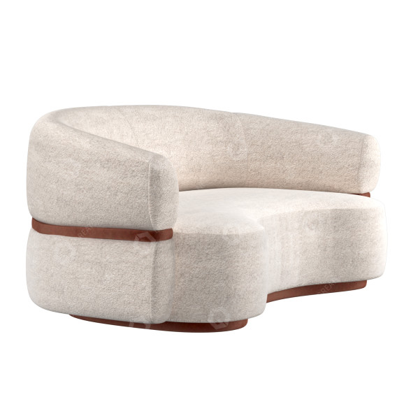 Диван Dooq Malibu Round Couch 3D модель