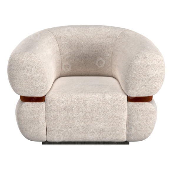 Sillón Dooq Malibu Modelo 3D