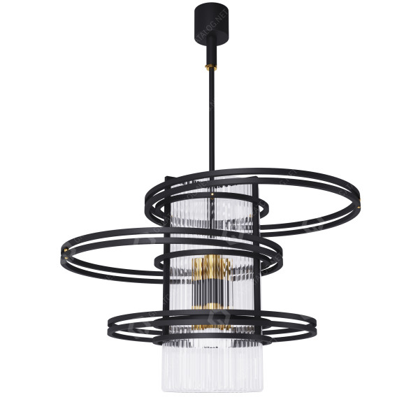 Lustre Pikart Lights Circles modèle 3D