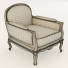 Sillón Wood and Fabric - zifir3d