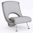Lounge Chair Curved - zifir3d