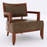 Sillón Wood Framed - zifir3d
