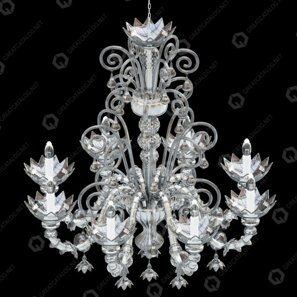 Люстра Arte Veneziana Crystal 3D модель