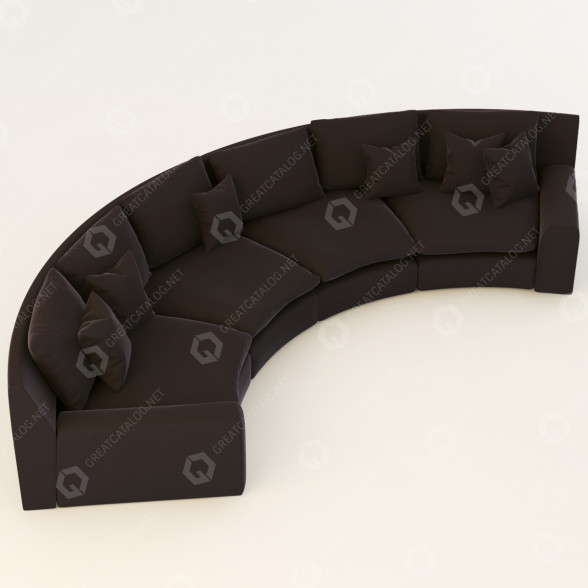 Sofa Arflex Ben Ben 3D-Modell