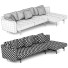 Sofa B&B Italia SAKé - zifir3d