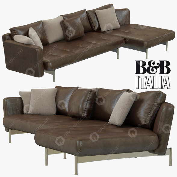 Sofa B&B Italia SAKé 3D-Modell