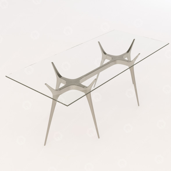 Mesa Barcelona Design Modelo 3D