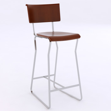 Taburete de bar Metal and Wood