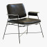 Sessel Baxter Bauhaus Black - zifir3d