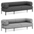 Sofa Baxter Belt - zifir3d
