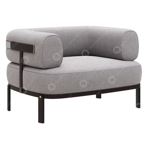 Armchair Baxter Belt 3D model