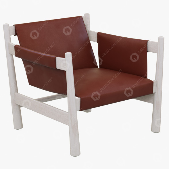 Sessel Baxter Bolivar 3D-Modell