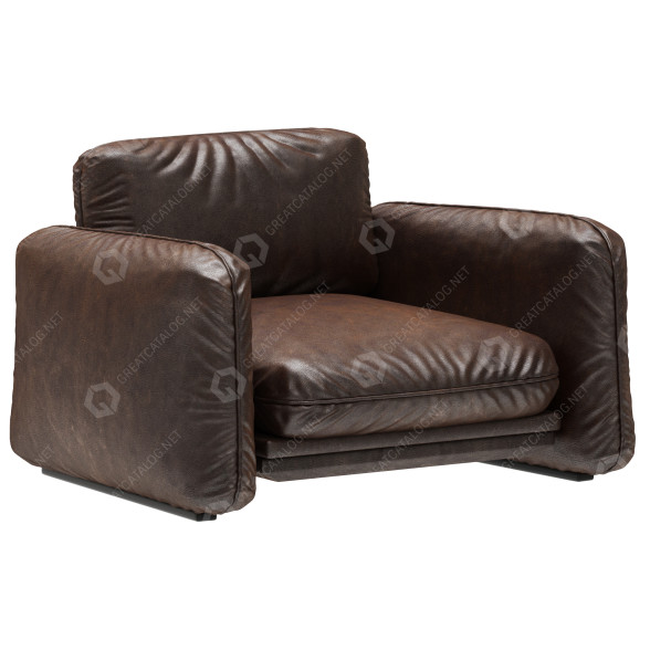 Sessel Baxter Brigitte 3D-Modell