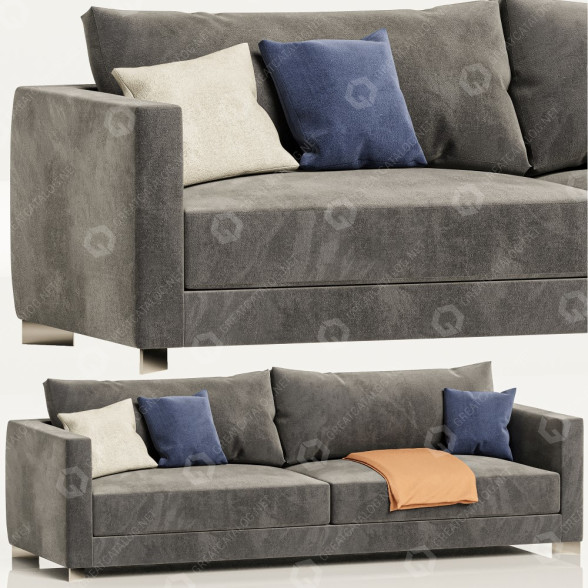 Sofa ART NOVA Blum 3D model