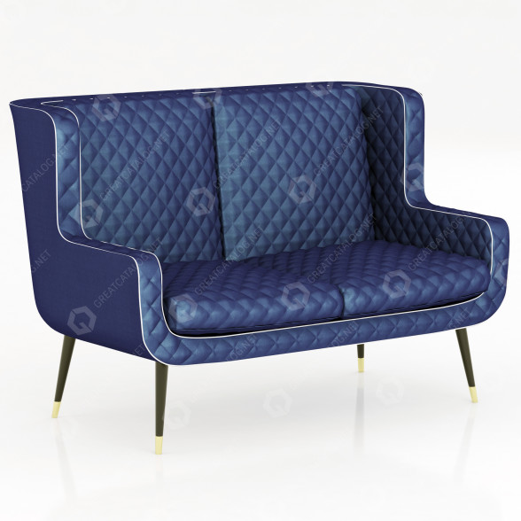 Sofa Baxter Dolly 3D-Modell