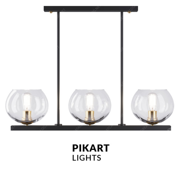 Люстра Pikart Lights 3glass R 3D модель