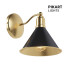 Applique murale Pikart Lights Brass - Pikartlights