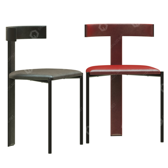 Chair Baxter Zefir 3D model