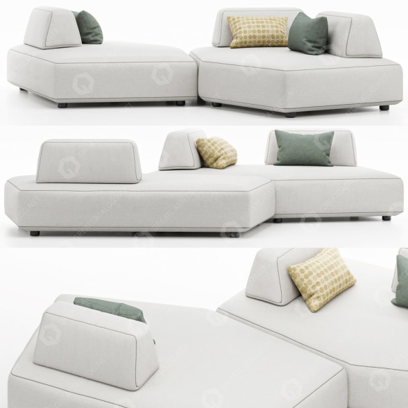 Sofa ART NOVA Filiph 3D-Modell