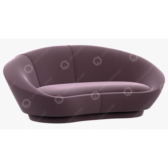 Sofa Baxter Janette model 3D