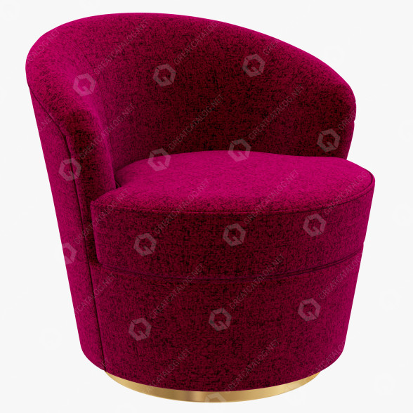 Кресло Floradora Swivel 3D модель