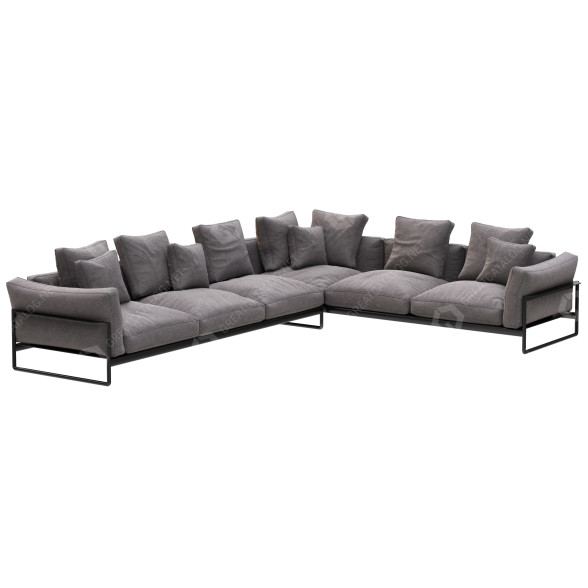 Sofa Flexform Zeno Light model 3D