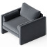 Armchair Gus* Modern Laurel - Chamfer