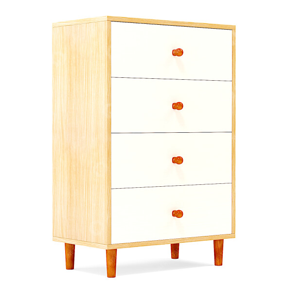 Kommode mit Schubladen Cabinet Linsy 3D-Modell