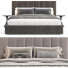 Ліжко та тумбочка West Elm Emmett Channeled Low - babarikograf