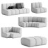 Sofas Vladimir Kagan Biscuit Sectional Collection 2 - mukhammadnur