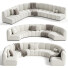 Дивани Vladimir Kagan Biscuit Sectional Collection - mukhammadnur