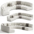 Дивани Vladimir Kagan Biscuit Sectional Collection - mukhammadnur