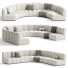 Дивани Vladimir Kagan Biscuit Sectional Collection - mukhammadnur