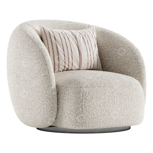 Fotel Vorsen Aria model 3D